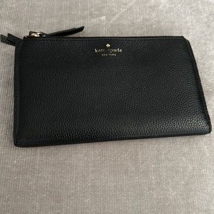 Kate Spade Bifold Double Zip Envelope Wallet
